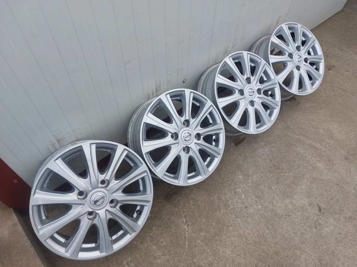 Jante aluminiu ORIGINALE r15 /  NISSAN RENAULT KIA HYUNDAI  / 4x114.3