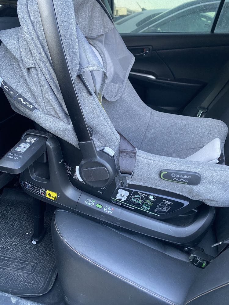 Автолюлька бугабу bugaboo turtle by nuna + isofix + adapters