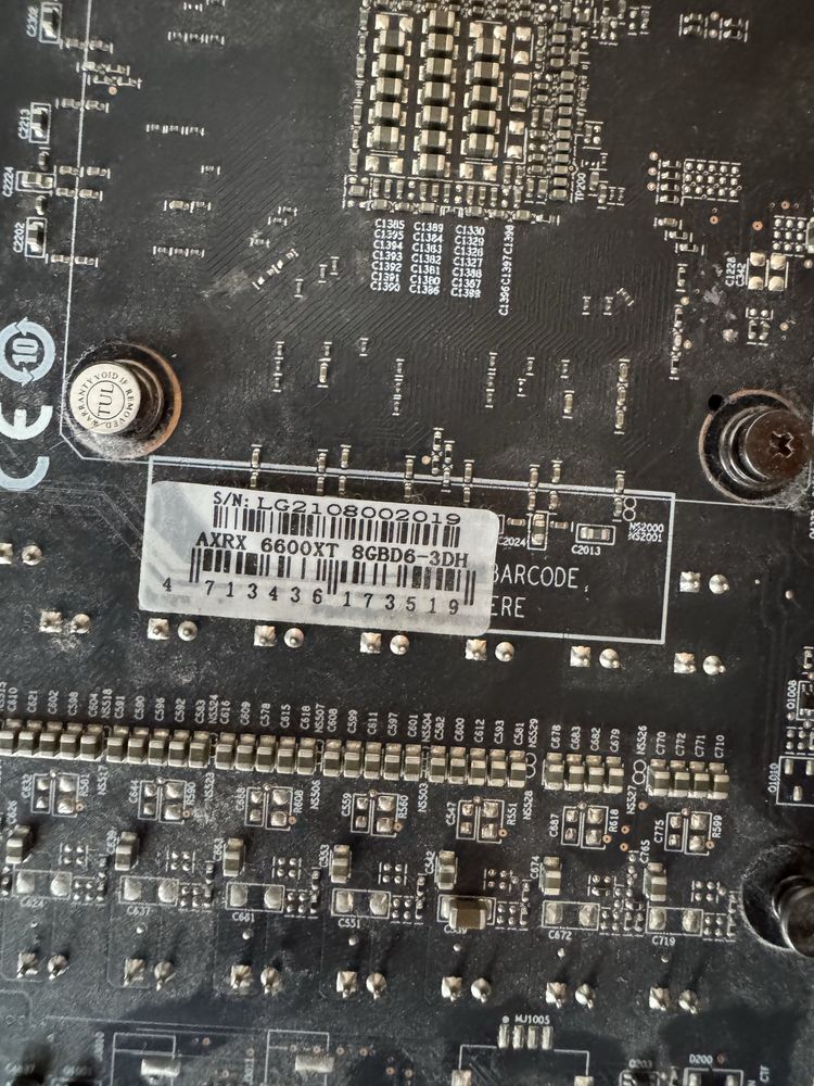 Видео карта RX 6600 XT