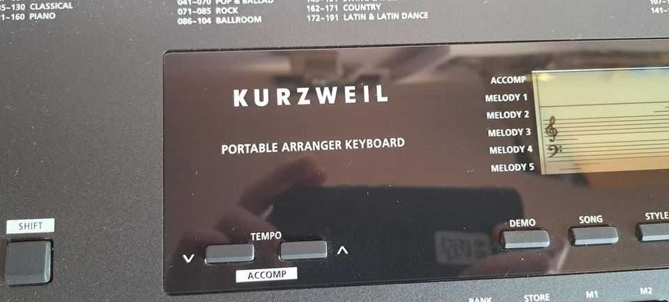 Vand orgă Kurzwell kp110