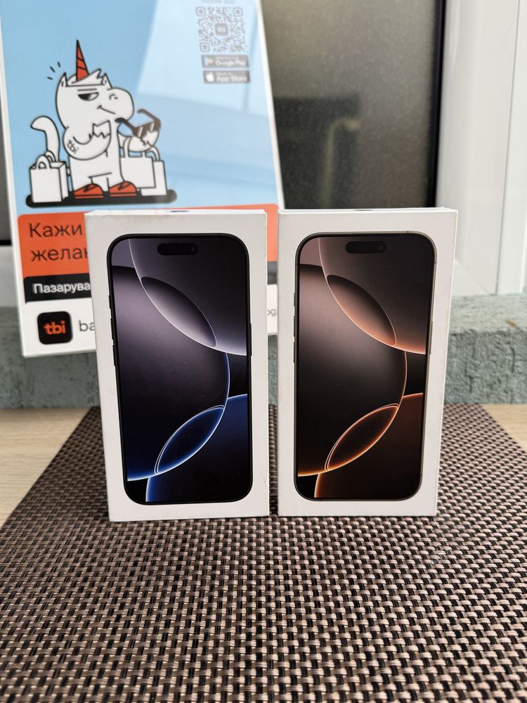 НОВИ! 512Gb *ЛИЗИНГ* iPhone 16 Pro Black Desert Titanium / Айфон