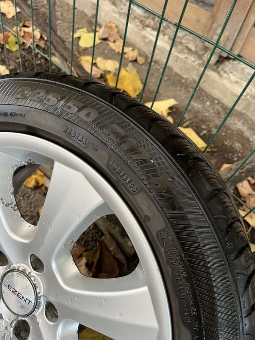 Jante Bmw X1 17inch cu anvelope iarna