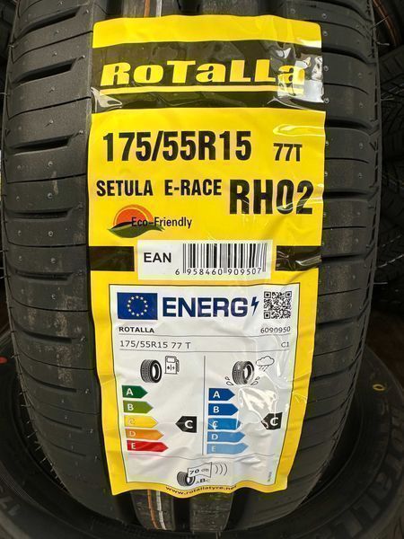 Нови летни гуми ROTALLA SETULA E-RACE RH02 175/55R15 77T НОВ DOT