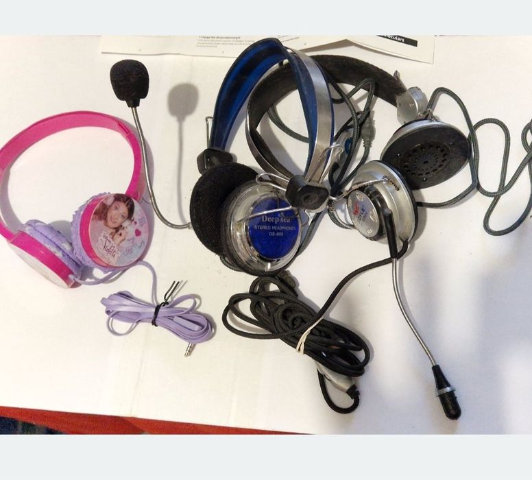 Căști audio cu fir perfect funcționale