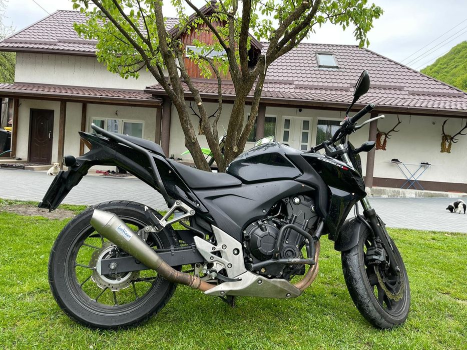 Honda CB500F cat.A2 /schimb cu snowmobil