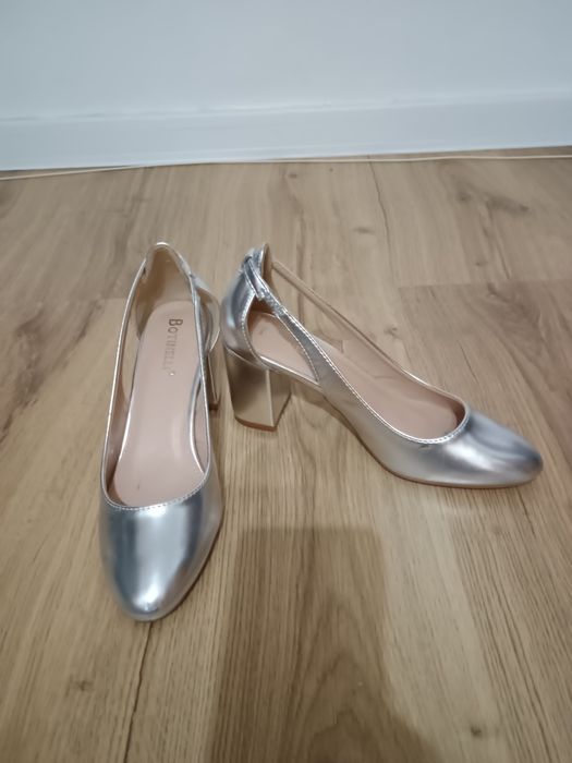 Pantofi ocazie silver