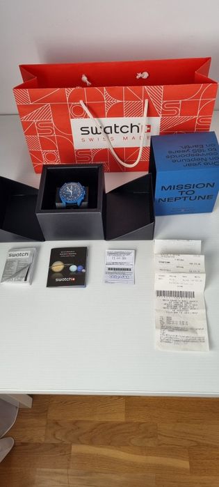 Omega Moonswatch Mission to Neptune