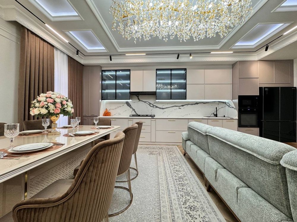 daily rent 3 room apartment in Tashkent City. Суточная квартира в Сити