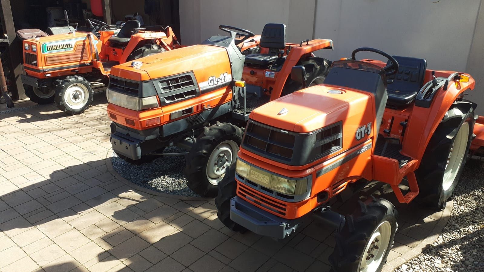 Tractor japonez kubota hinomoto 19cp 4x4