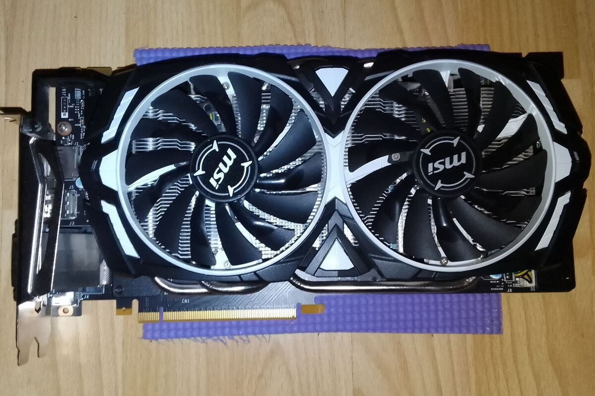 MSI GTX 1080 Armor OC