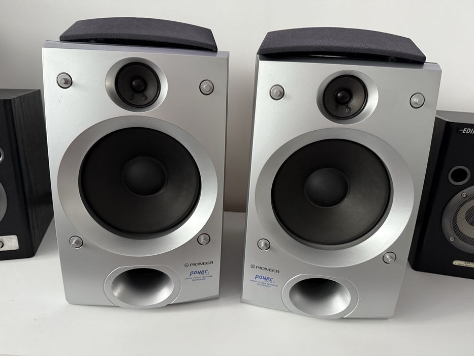 Boxe cu amplificator Pioneer,boxe Grundig