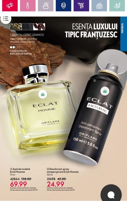Produse Oriflame