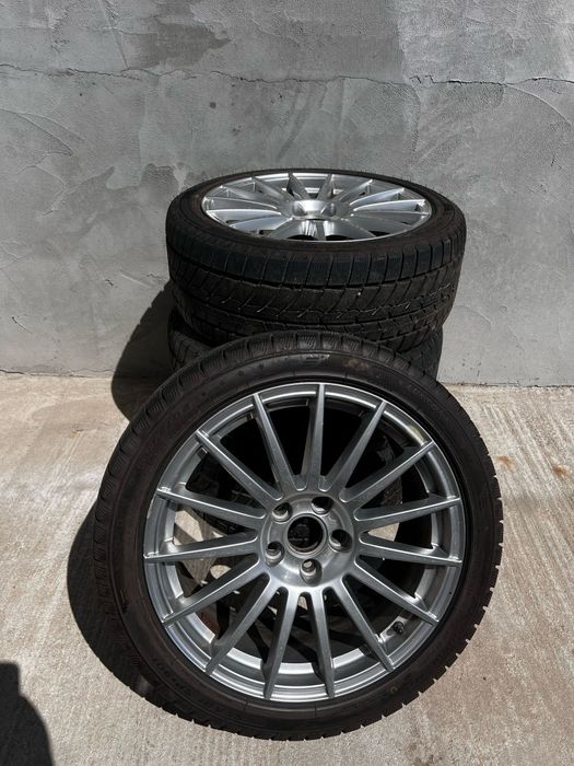 Jante audi r18 cu anvelope M+S