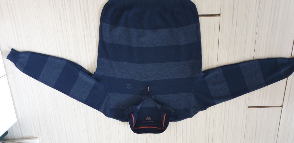 Paul & Shark Cool Touch Wool Cardigan Knitted Half Zip  XL ОРИГИНАЛ!