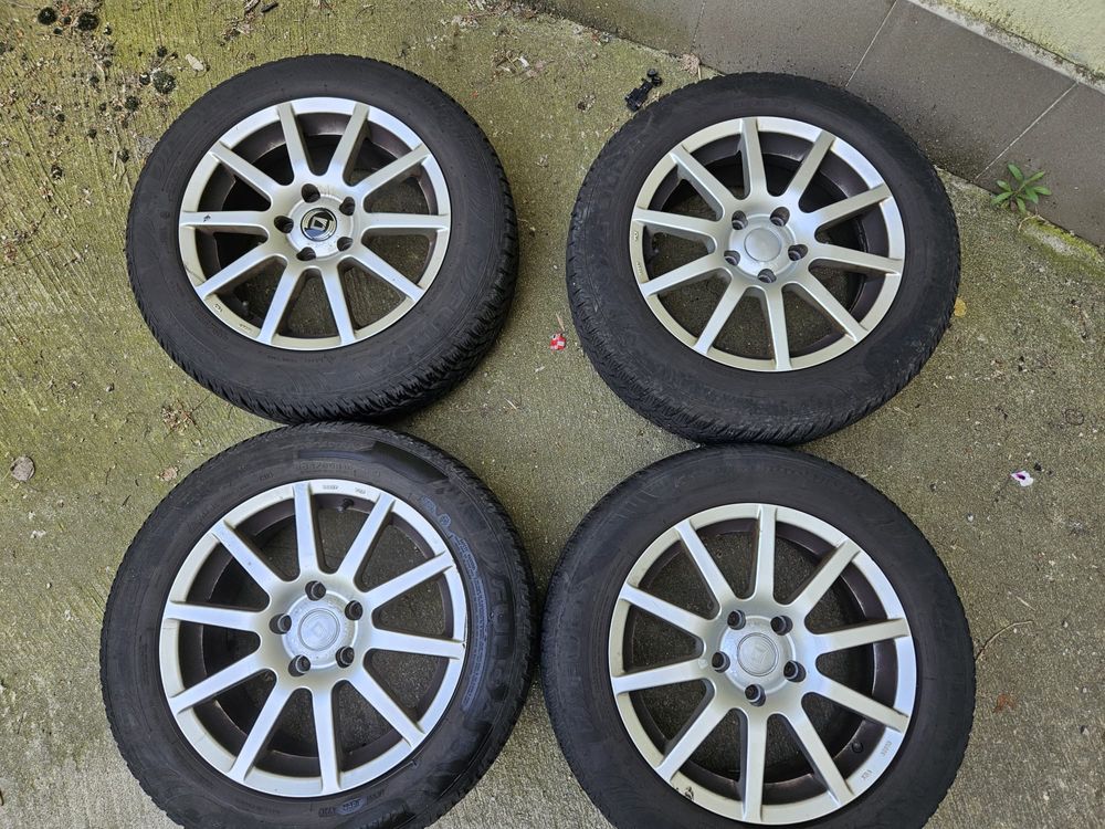 Продавам джанти 5x112 DIEWE D116 Made in Germany! Зимни гуми 205/60/16