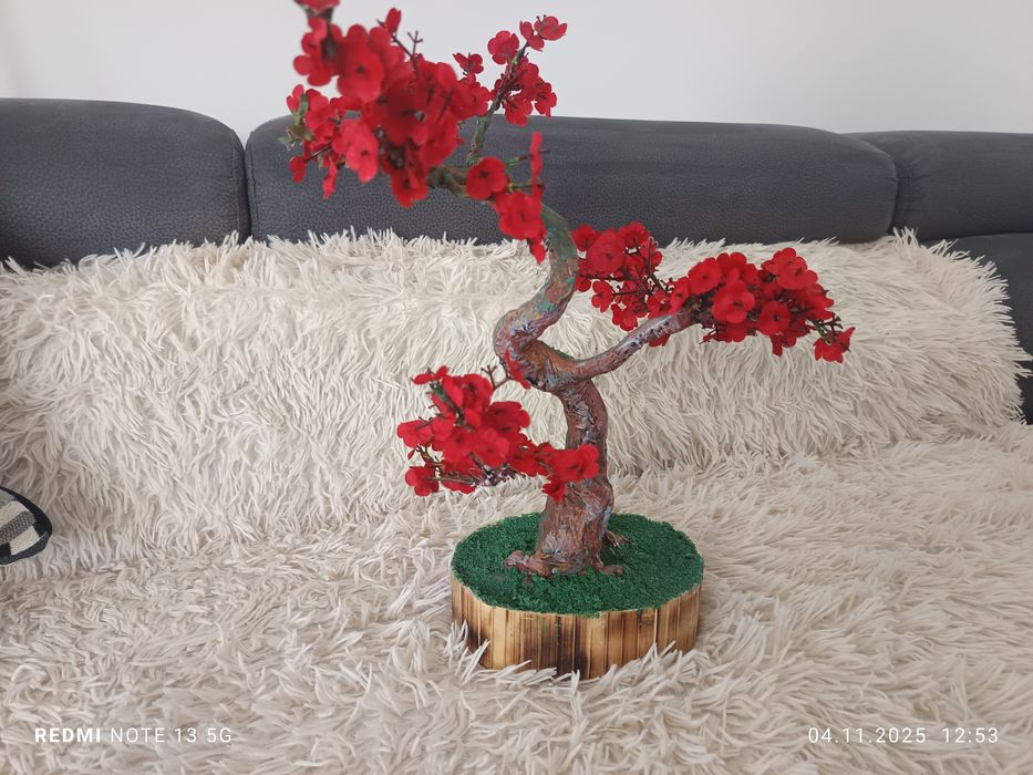 Бонзай японска череша ръчна изработка