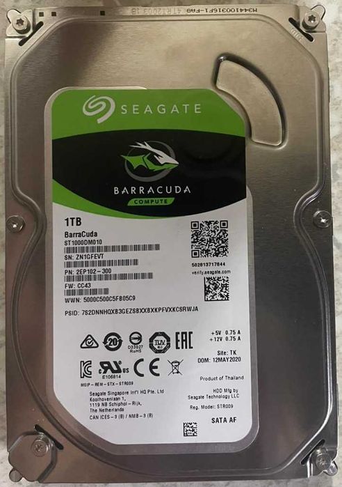 Жесткий диск / HDD для компьютера, видеонаблюдения