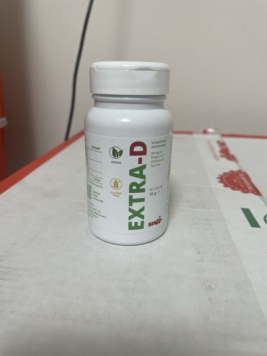Supliment vitamina D - Extra-D - 60 capsule de 500 mg