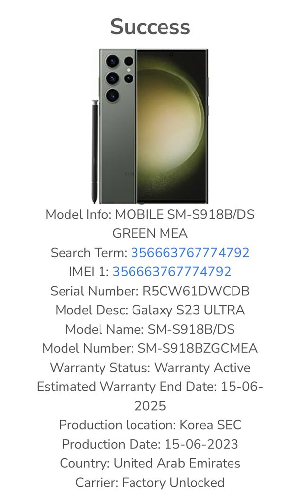 Samsung Galaxy S23 Ultra,256GB