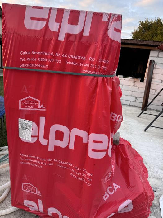 Bca 65x20x15 nou! Jumatate de palet