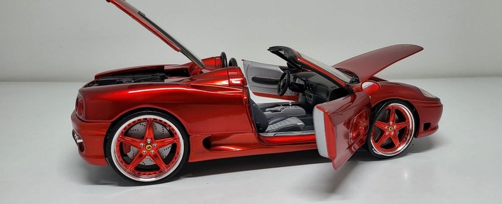 Machetă Ferrari 360 Spider 1/18 Hotwheels
