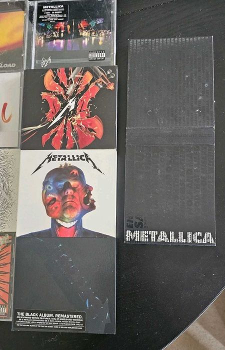 METALLICA - 13 albume CD , 2 EPs, 1 DVD & 1 Bluray