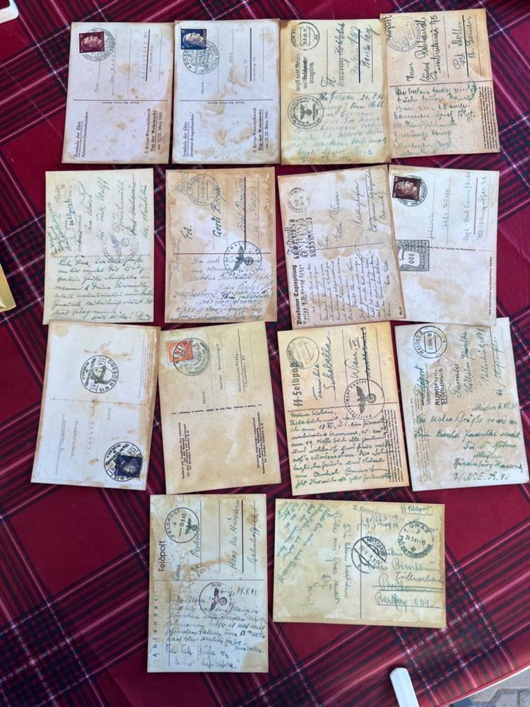WW2 Cărții  poștale germane