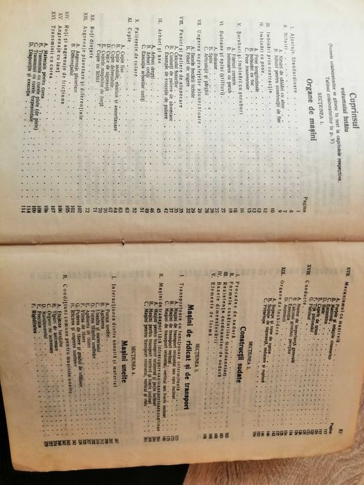 Manualul inginerului mecanic, editia 1949, Volumul 1