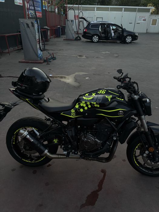 Yamaha mt 07 2017  limitat la A2