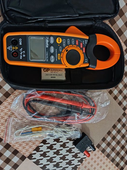 Clemă ampermetrică și multimetru digital 1760PA/AC-DC