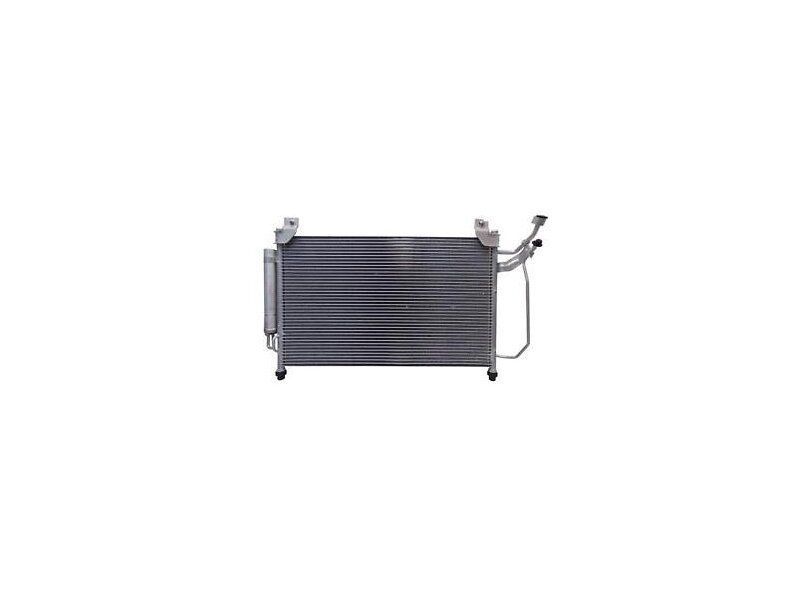Condensator climatizare Mazda CX-7 (ER), 01.2012-03.2013, motor 2.2 MZR-CD, 120 kw diesel, cutie manuala, full aluminiu brazat, 680(635)x385(380)x16 mm, cu uscator filtrat