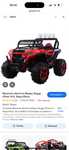 Buggy 4x4 copii verde