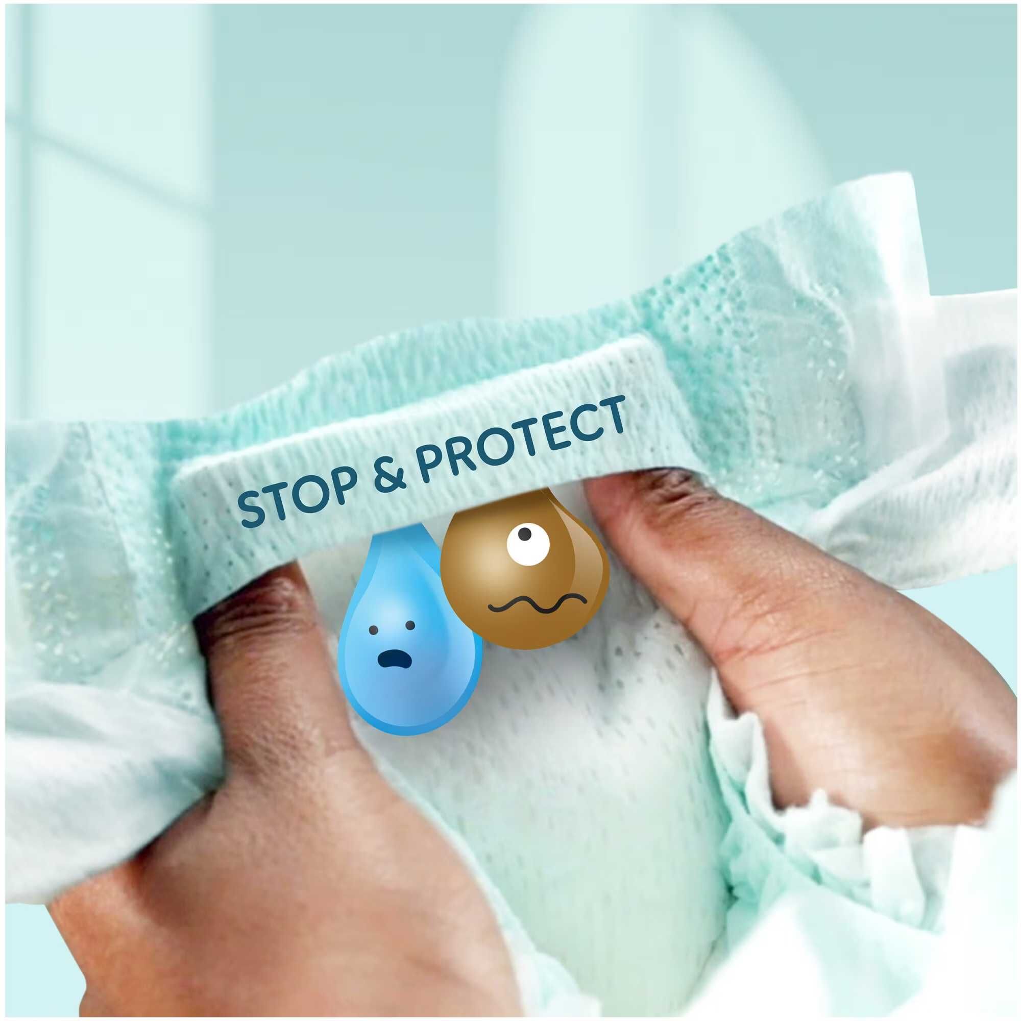 Пакет пелени Pampers Premium Care, размер 2, 2-4 кг, 56бр