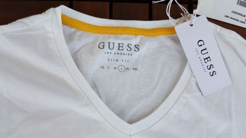 ПРОМО GUESS JEANS-- L и XL --Оригинална мъжка тениска нова