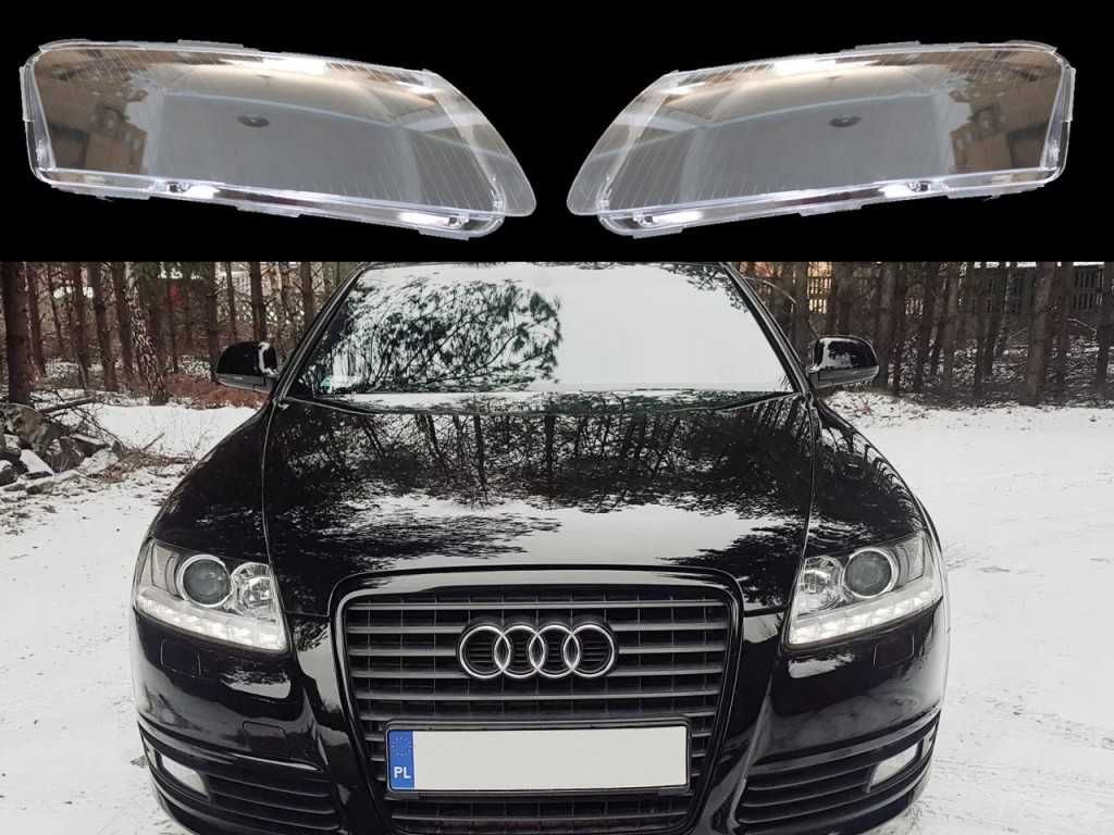 Стъкла за фарове на Audi A6 C6 (2004-2011)  555