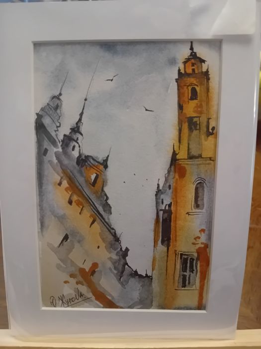 Серия картин- акварелей.