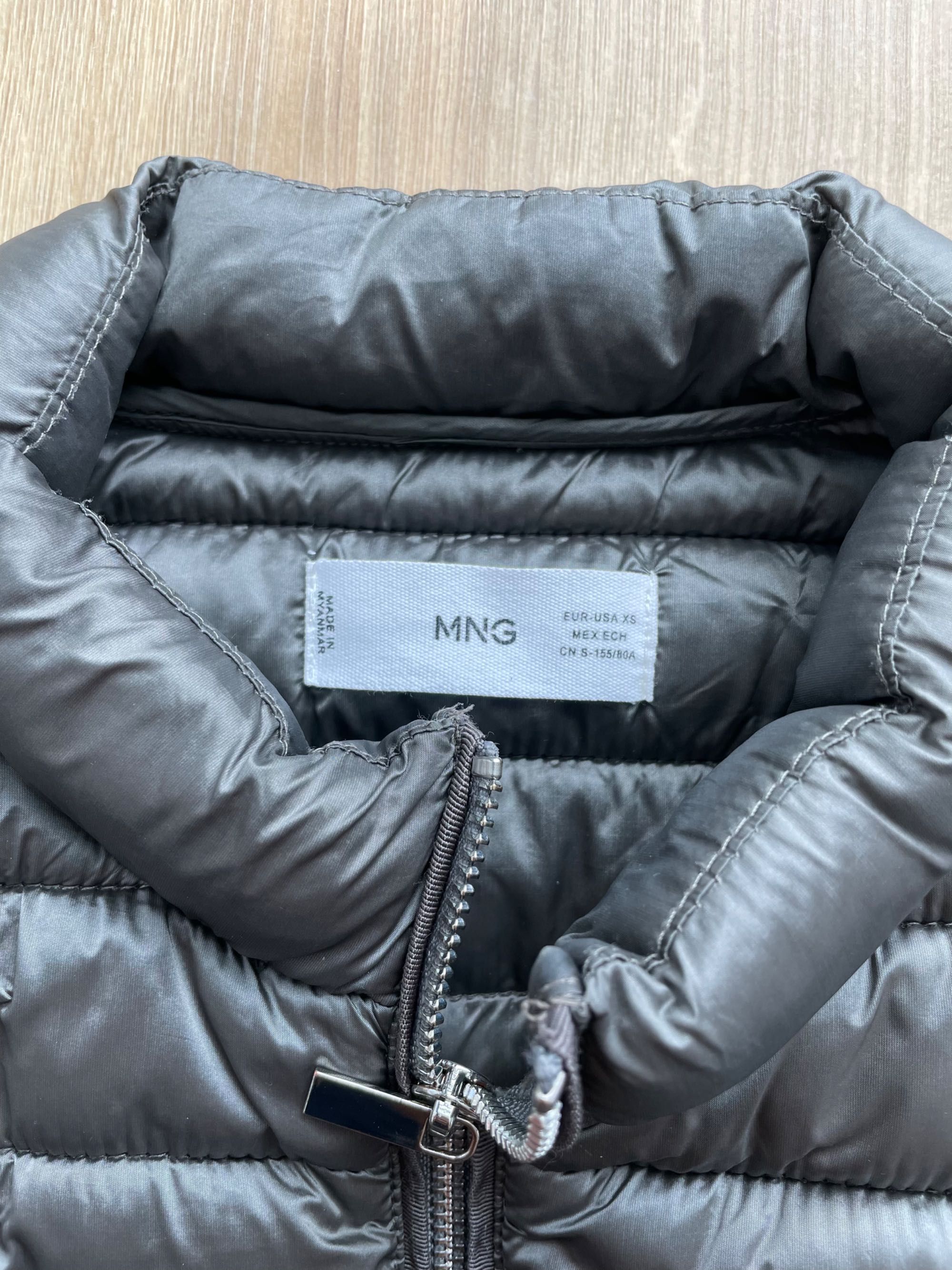 Дамско яке MANGO, XS размер, сиво
