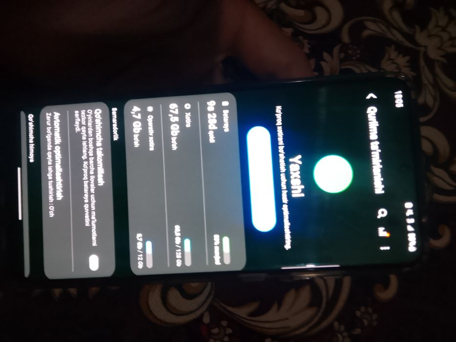 Samsung galaxy S20 ultra 128/12 GB