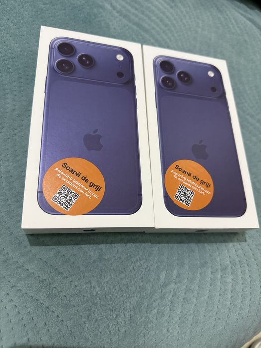 17 pro max 256gb blue nou cu factura