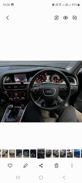 Audi a4 b8.5 volan dreapta