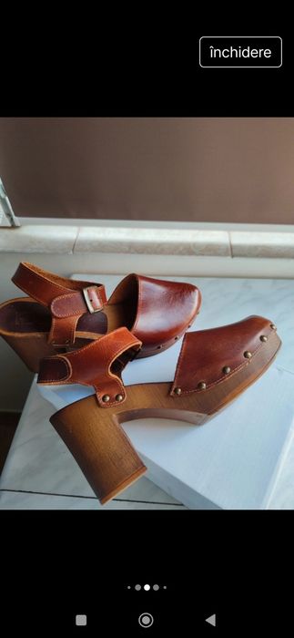 Sandale piele naturala Divine Follie