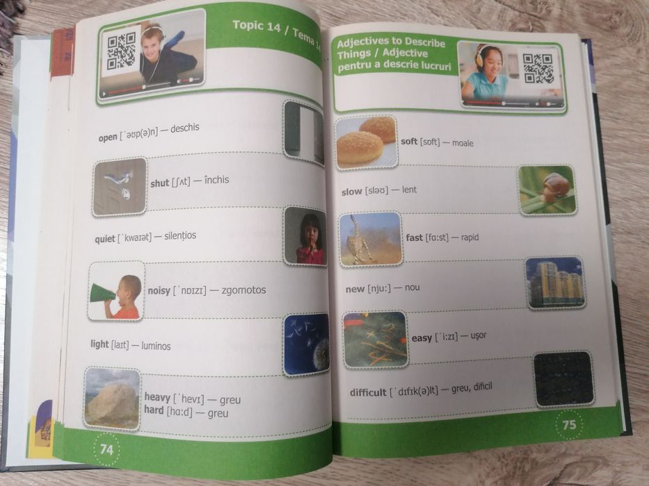 Dicționar englez - român nivel A1