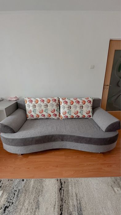Canapea extensibilă cu ladă depozitare