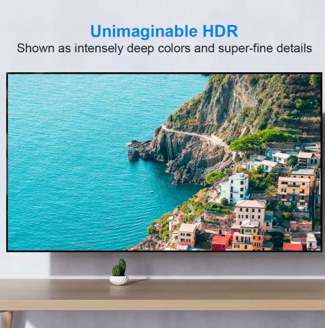 Кабел HDMI 2.1 UHD 8K 48 GHz 1.5 метра