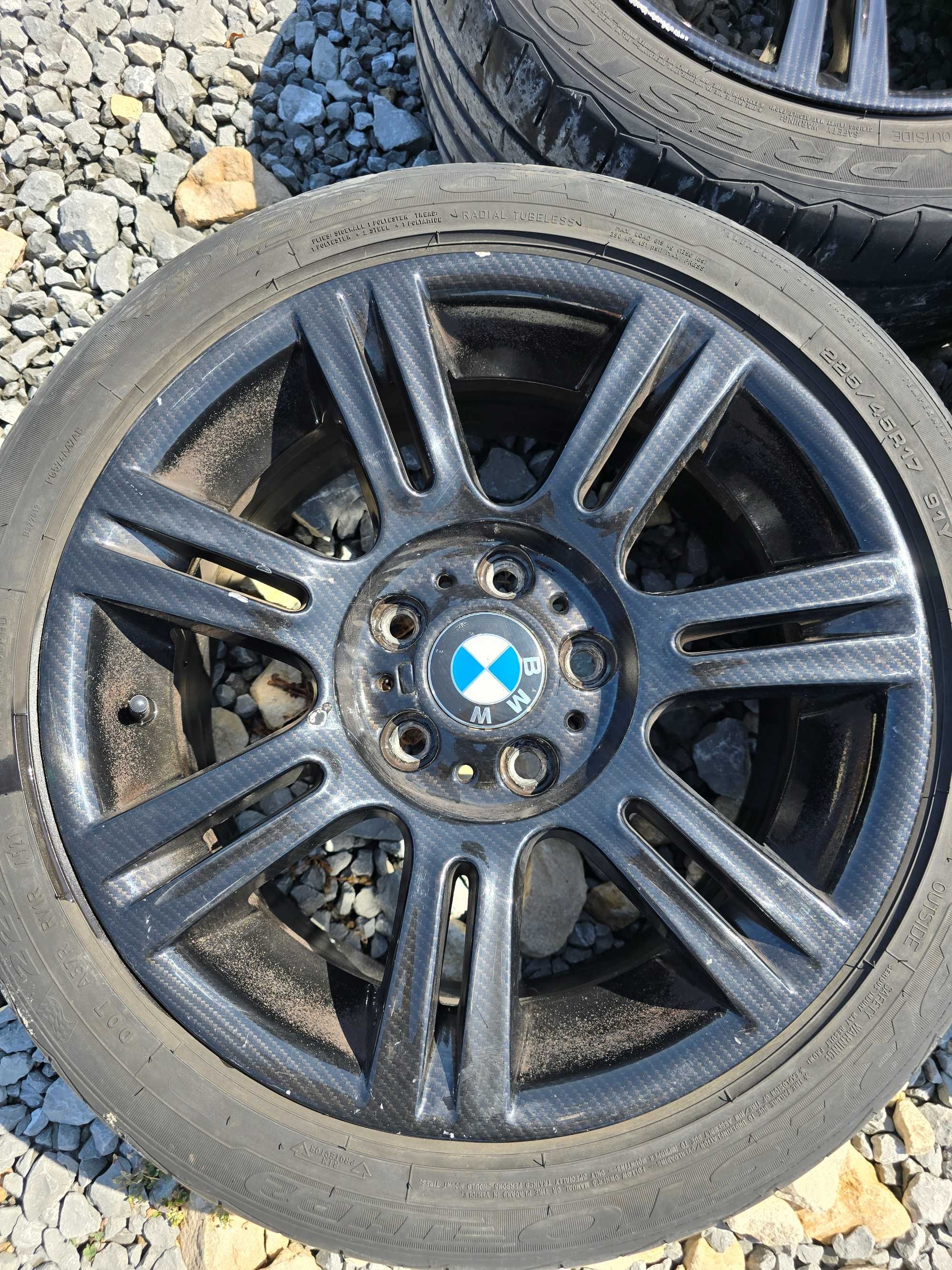 Bmw 5x120 17"  Оригинални алуминиеви джанти с гуми DEBICA.