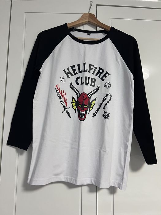 Футболка лонгслив Hellfire club из Stranger Things
