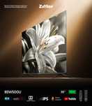 Телевизор Ziffler 85/55 Smart TV WebOS доставка бесплатно низки цена