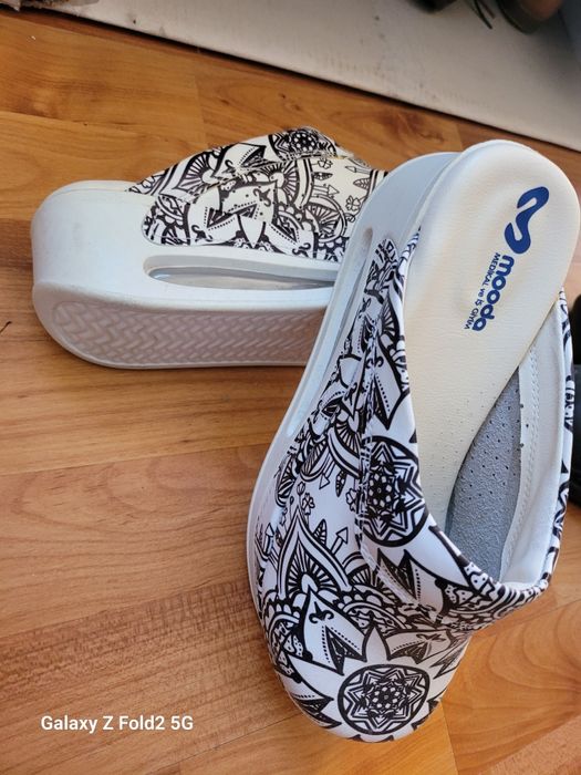 Papuci Mandala piele