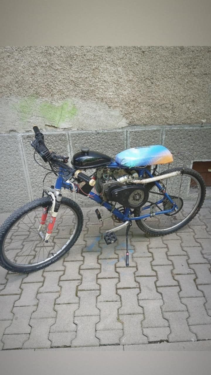 Веломотор 100cc 4t
