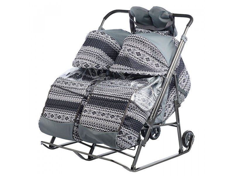 Санки-коляска для двойни или погодок